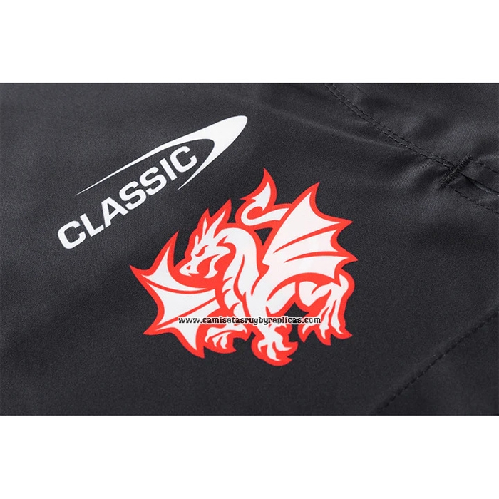 Pantalones Cortos St George Illawarra Dragons Rugby 2026 Negro